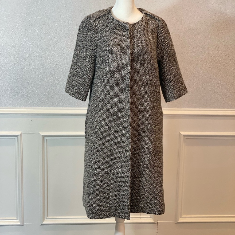 Eurythmics Collarless Coat